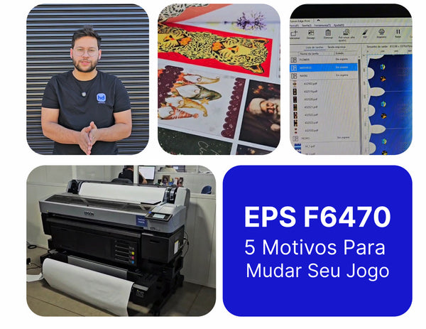 Epson SureColor F6470: 5 Motivos que Fazem Dessa Impressora a Escolha Ideal para o Setor Têxtil