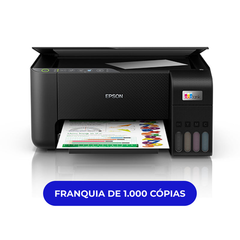 Locação de Impressora Multifuncional Jato de Tinta Colorida