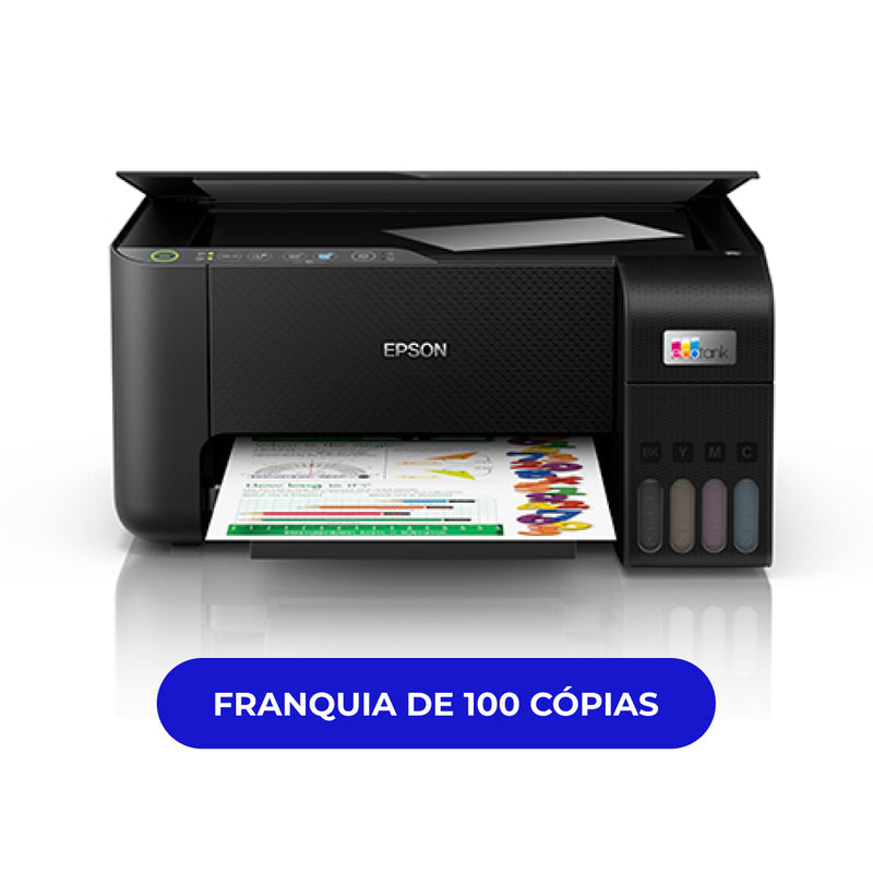 Locação de Impressora Multifuncional Jato de Tinta Colorida