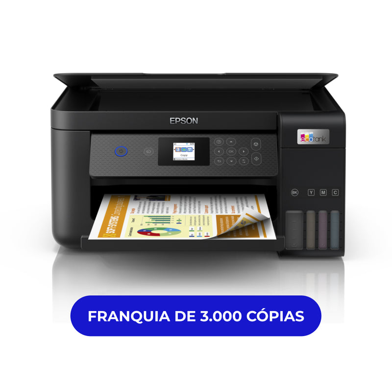 Locação de Impressora Multifuncional Jato de Tinta Colorida