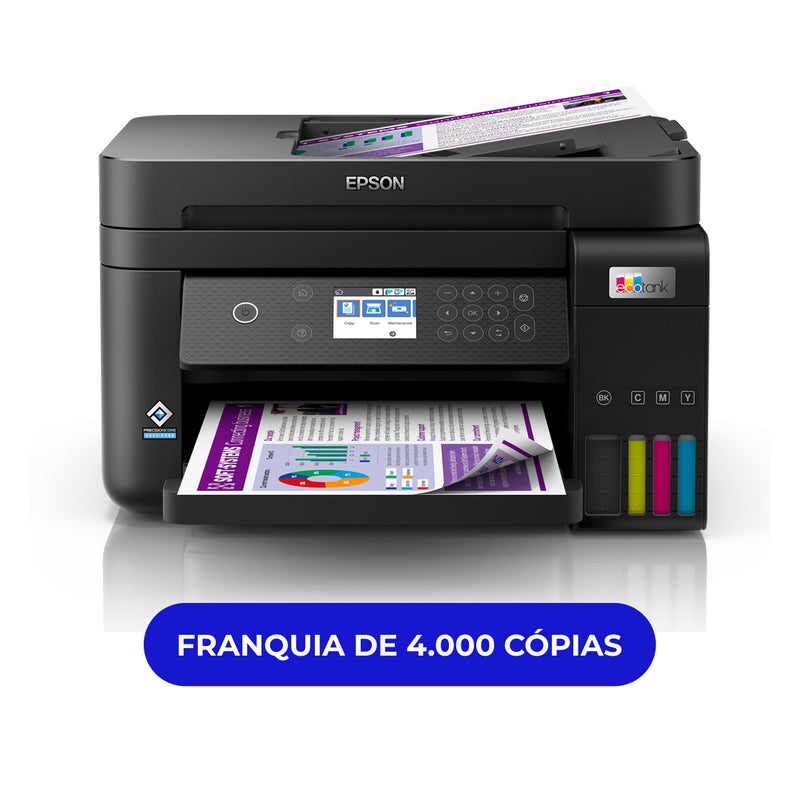 Locação de Impressora Multifuncional Jato de Tinta Colorida