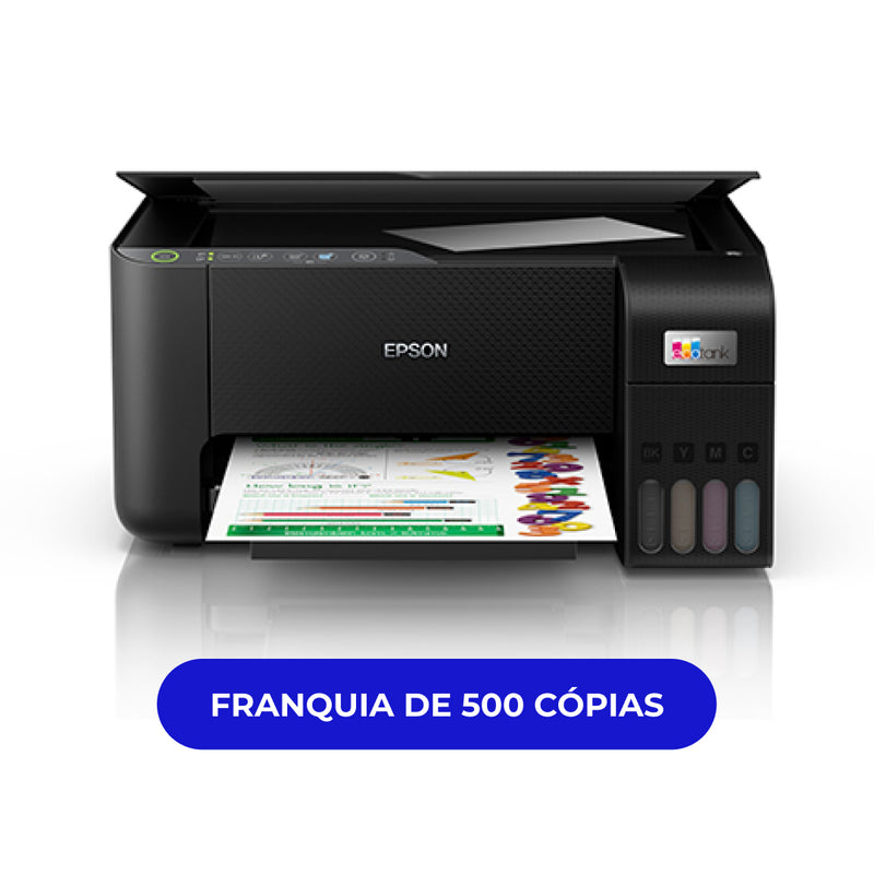 Locação de Impressora Multifuncional Jato de Tinta Colorida