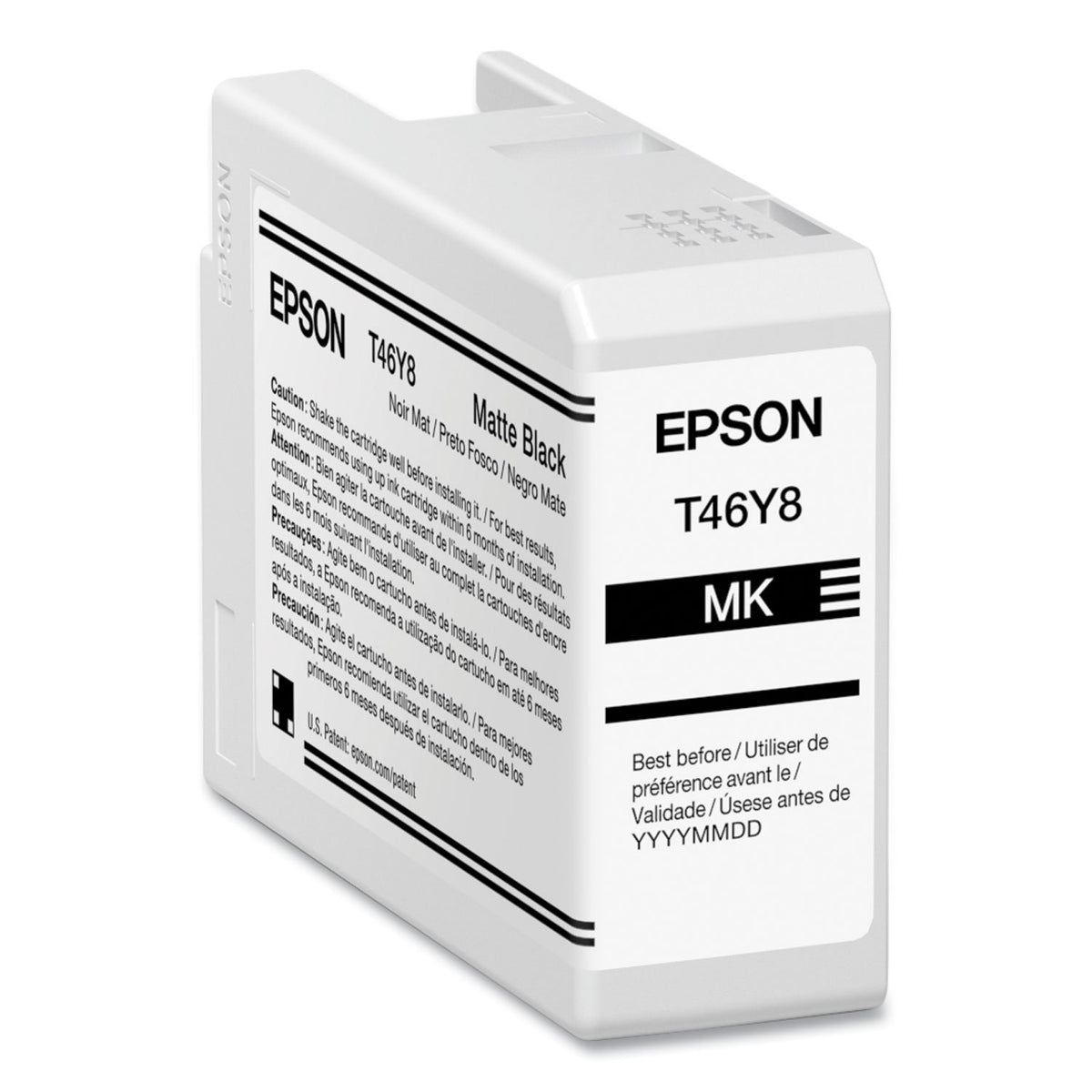 Tinta Epson UltraChrome PRO Preto Fosco 50 ml (T46Y800)