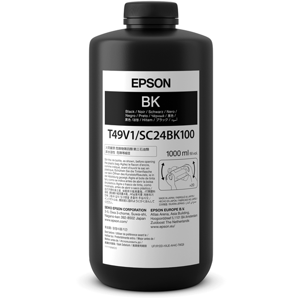 Cartucho de Tinta Epson UltraChrome UV Preto para SureColor V7000 (T49V110)