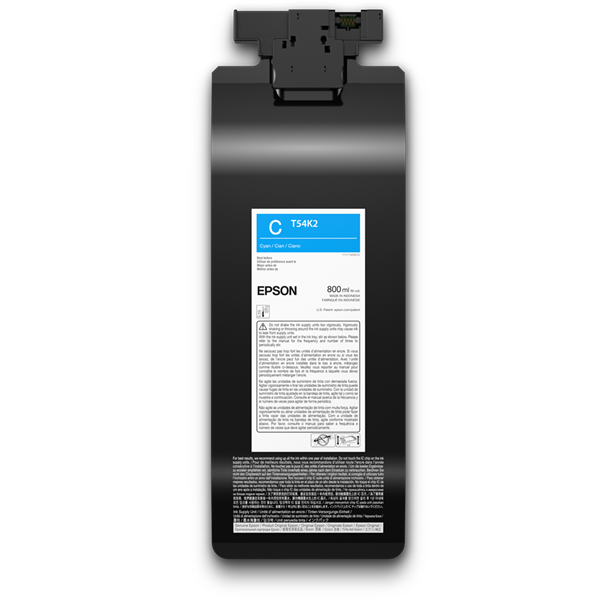 Bolsa de Tinta Epson UltraChrome DG2 Ciano 800 ml (T54K220)