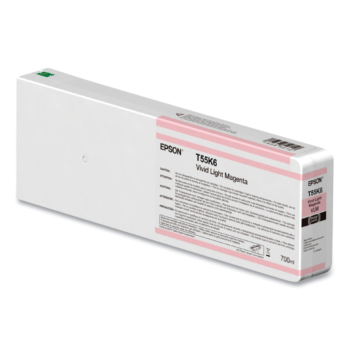 Cartucho de Tinta Epson UltraChrome HD Magenta Vivo Claro 700 ml (T55K600)