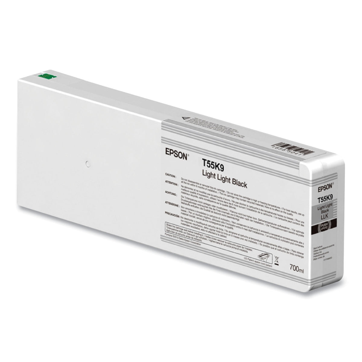 Cartucho de Tinta Epson UltraChrome HD Preto Light Light 700 ml (T55K900)