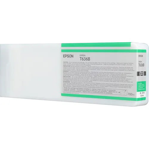 Cartucho de Tinta Epson UltraChrome HDR Verde 700 ml para Stylus Pro 7900 e 9900 (T636B00)