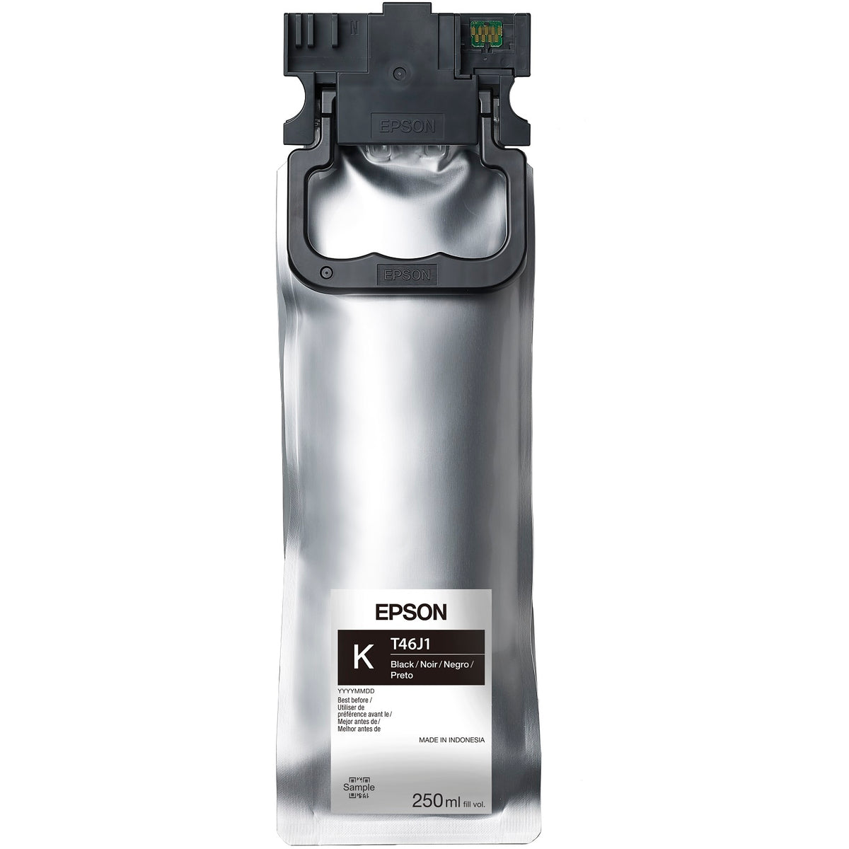 Bolsa de Tinta Epson Preto 250 ml para SureLab D1070 (T46J120)