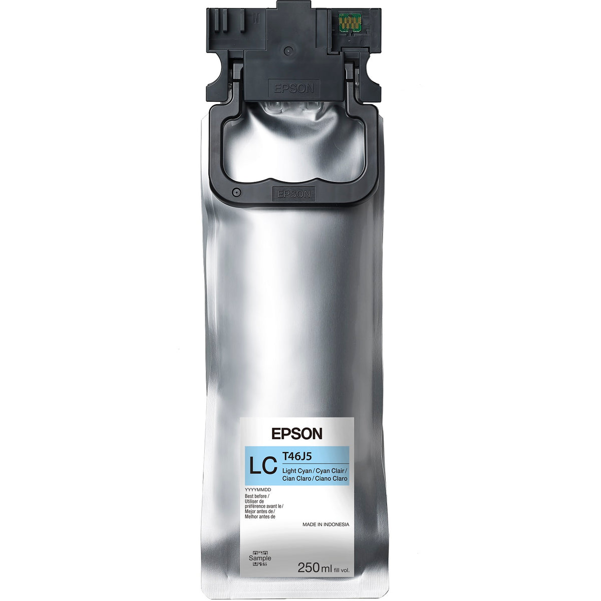 Bolsa de Tinta Epson Ciano Claro 250 ml para SureLab D1070 (T46J520)