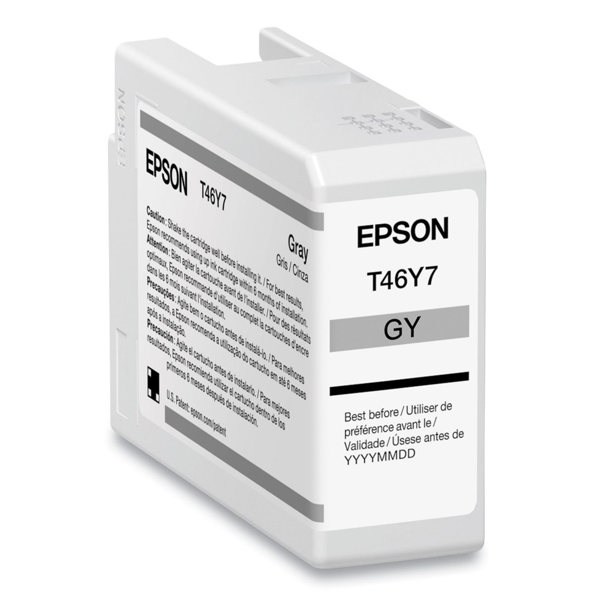 Tinta Epson UltraChrome PRO Cinza 50 ml (T46Y700)