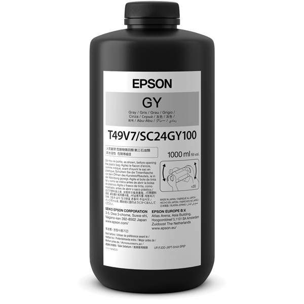 Cartucho de Tinta Epson UltraChrome UV Cinza para SureColor V7000 (T49V710)