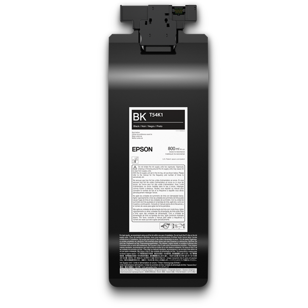 Bolsa de Tinta Epson UltraChrome DG2 Preto 800 ml (T54K120)