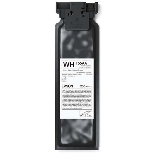 Bolsa de Tinta Epson Branco 250 ml para SureColor F1070 (T55AA20)
