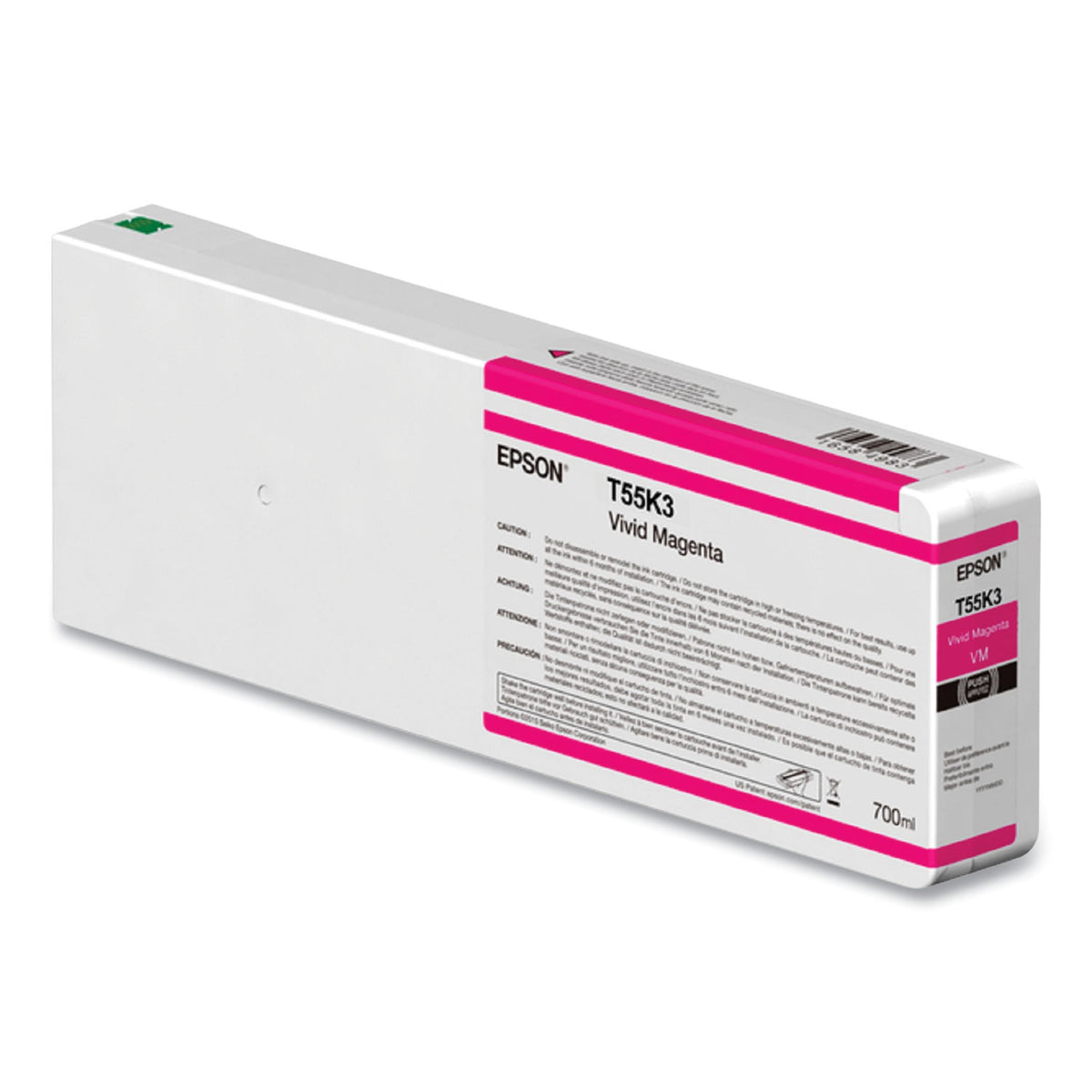 Cartucho de Tinta Epson UltraChrome HD Magenta Vivo 700 ml (T55K300)