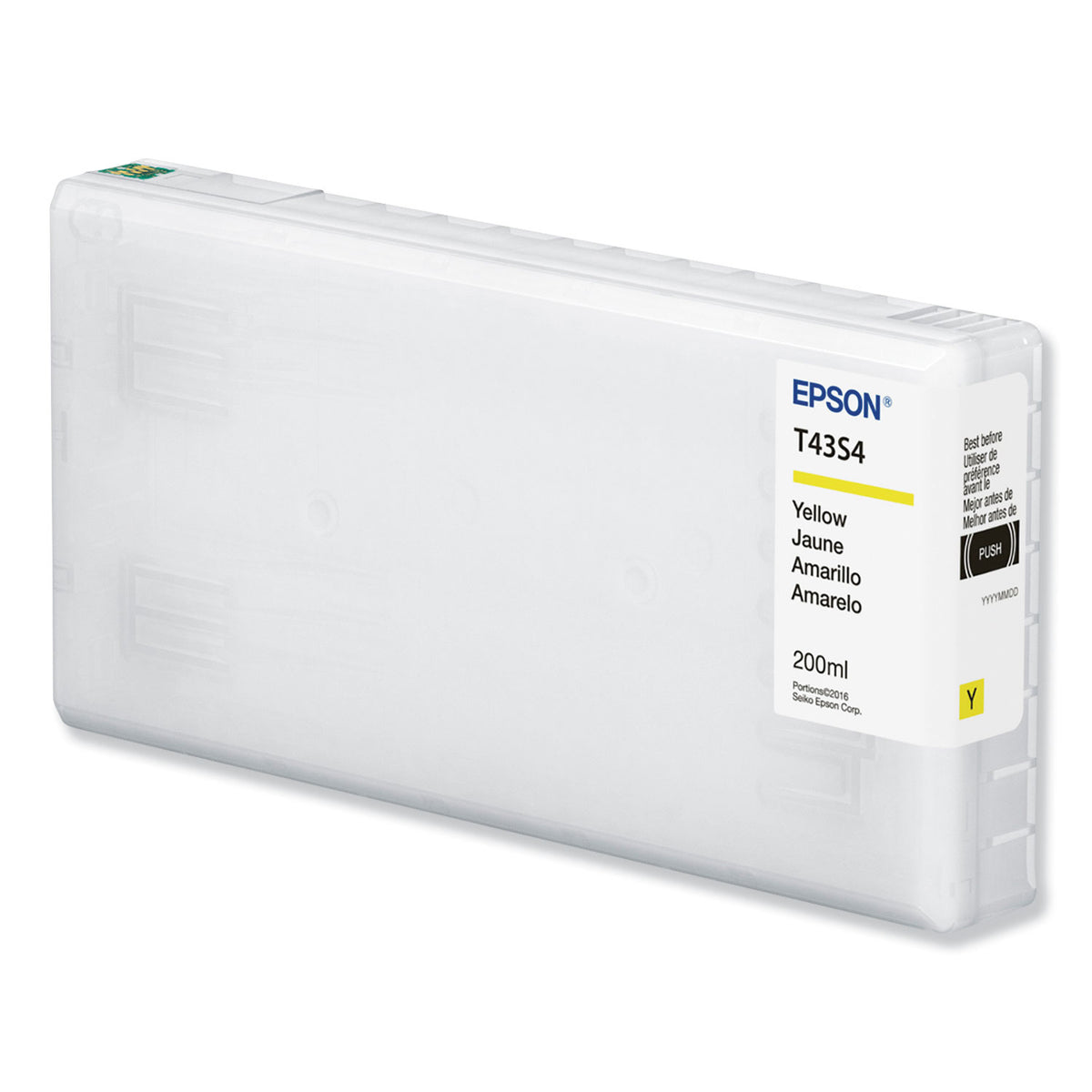 Tinta Epson UltraChrome D6r-S Amarelo (T43S420)