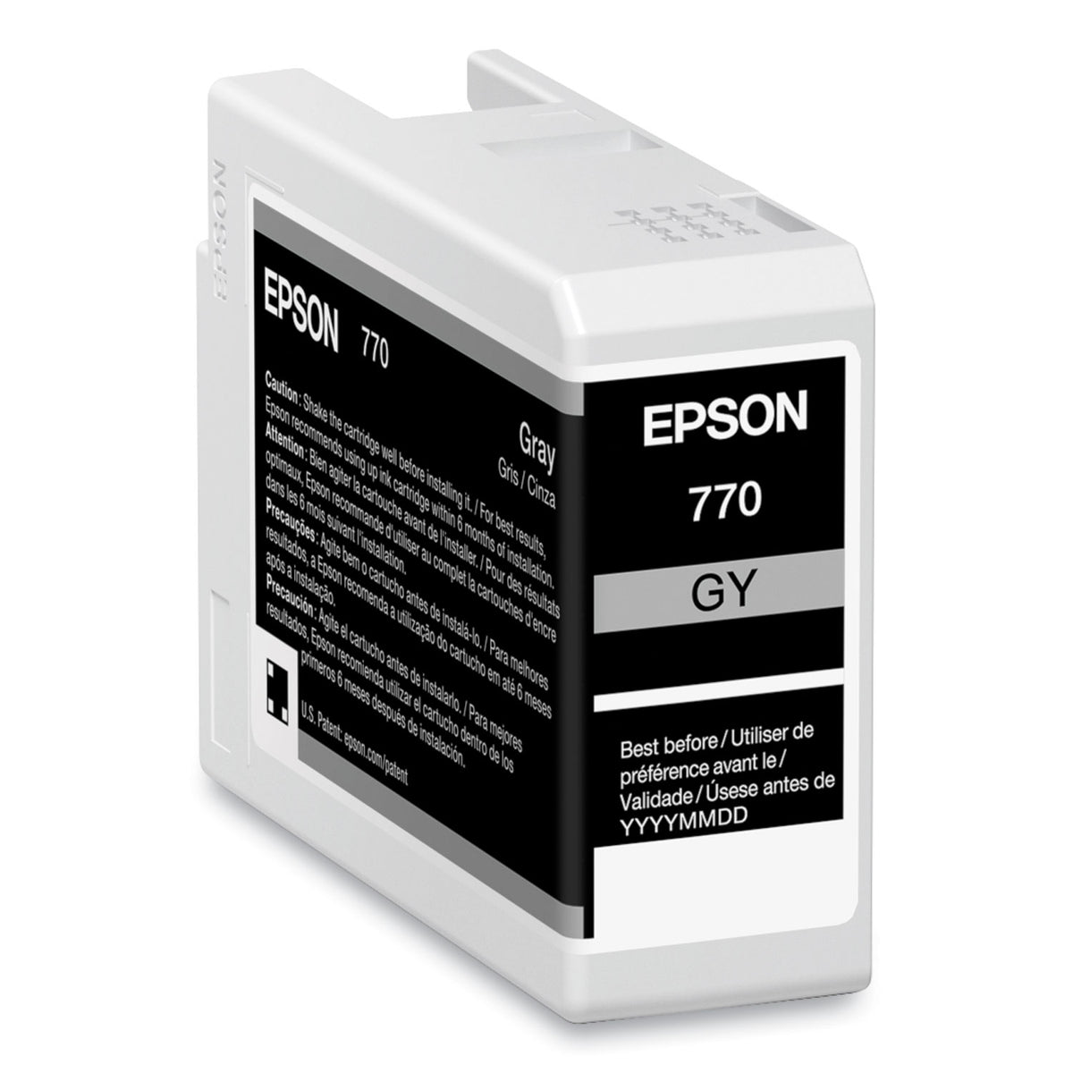 Cartucho de Tinta Epson UltraChrome PRO Cinza 25 ml (T770720)