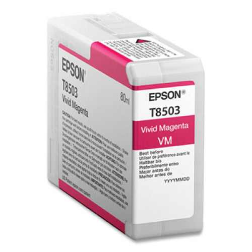 Cartucho de Tinta Epson Magenta Vivo para SureColor P800 (T850300)