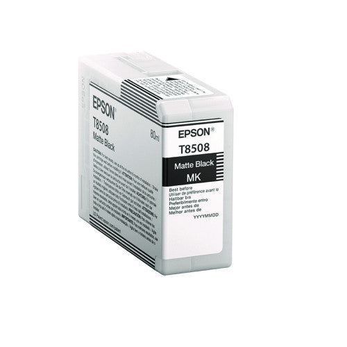 Cartucho de Tinta Epson Preto Fosco para SureColor P800 (T850800)