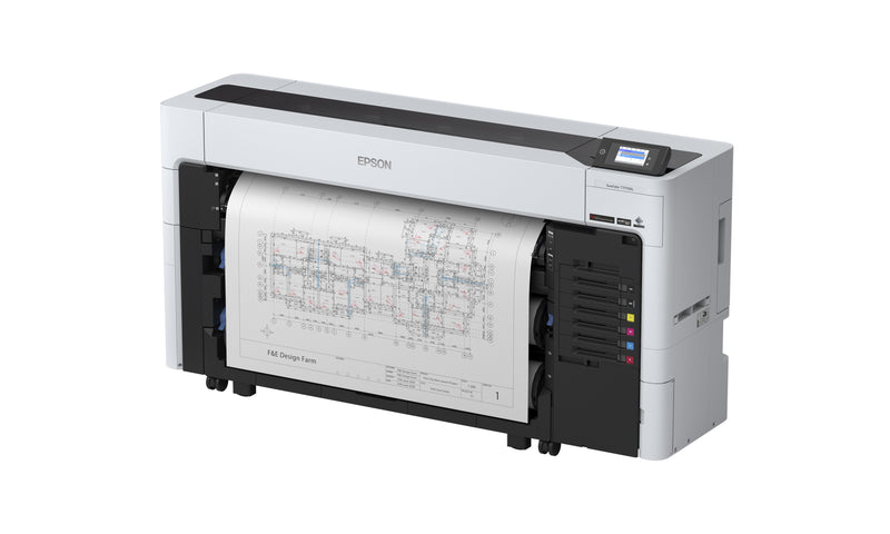 Impressora de Grande Formato SureColor T7770DL CAD/ Técnica com Impressão em Rolo Duplo, Sistema de Bolsas de Tinta e 110 cm