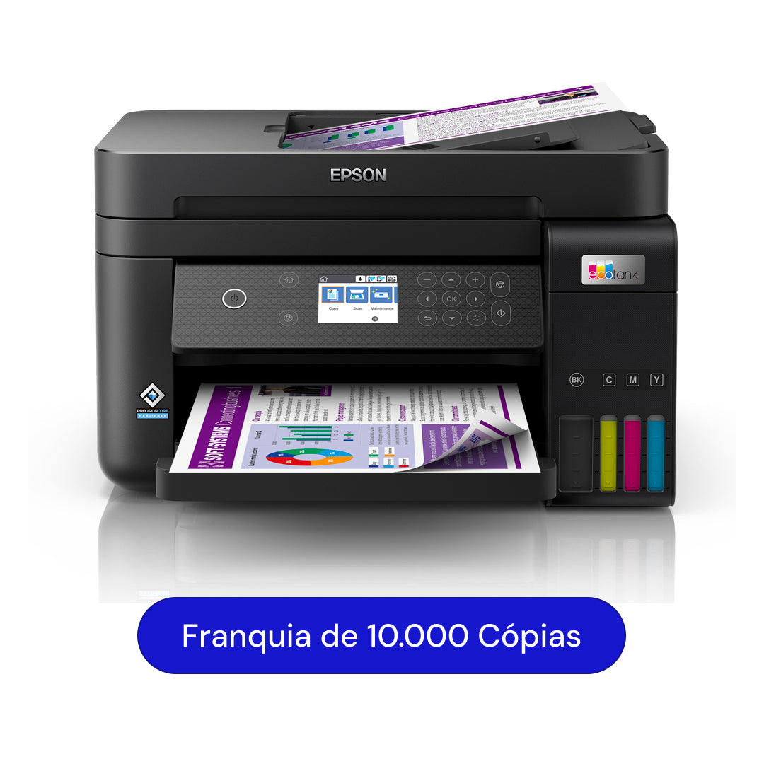 Locação Epson EcoTank L6270 – 10.000 cópias/mês