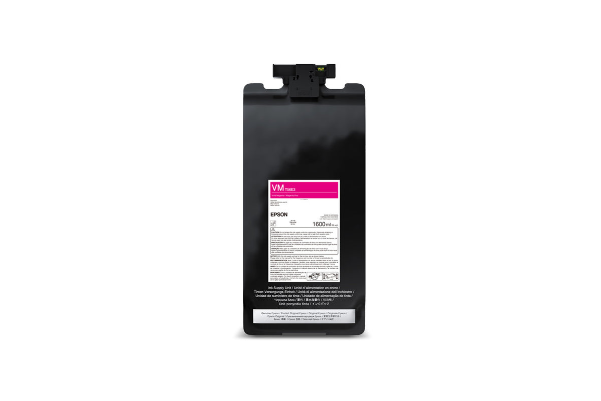 Cartucho de Tinta Epson UltraChrome PRO12 Magenta 1,6 L (T56E320)