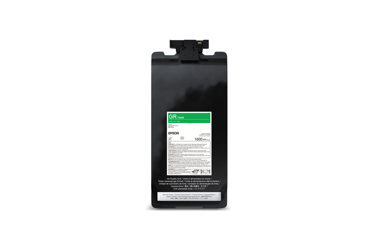 Bolsa de Tinta Epson UltraChrome PRO12 Verde 1,6 L (T56EB20)