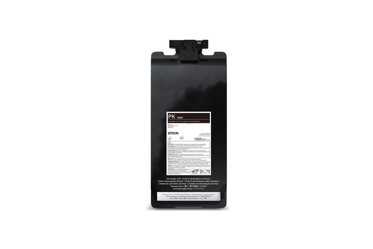 Cartucho de Tinta Epson UltraChrome PRO12 Preto Foto 1,6 L (T56E120)
