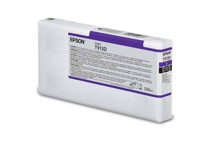 Cartucho de Tinta Epson UltraChrome HDX Violeta 200 ml (T913D00)