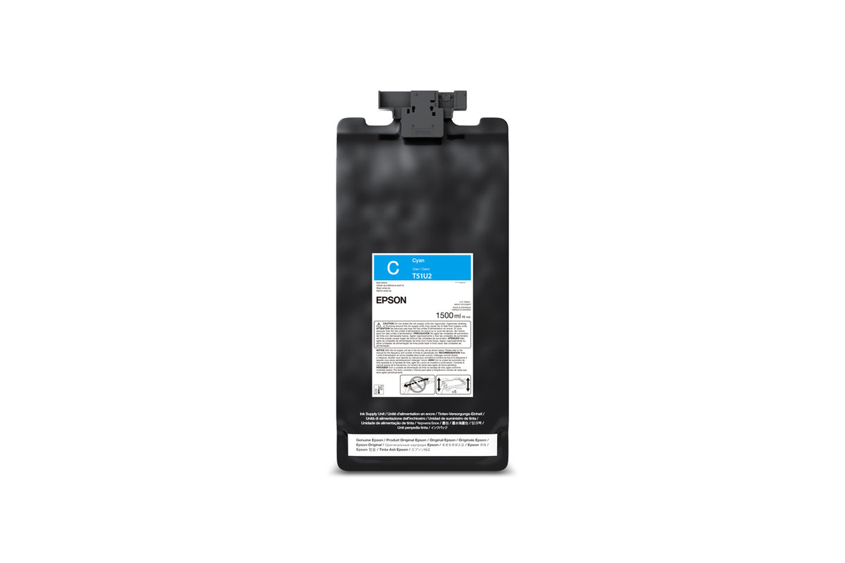 Bolsa de Tinta Epson UltraChrome GS3 Ciano 1500 ml (T51U220)