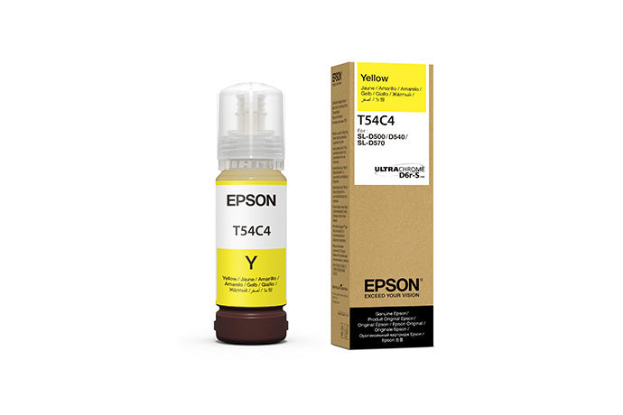 Garrafa de Tinta Epson Amarelo 70 ml para SureLab D570 (T54C420)