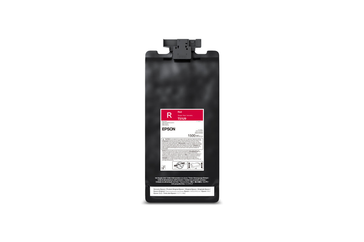 Bolsa de Tinta Epson UltraChrome GS3 Vermelho 1500 ml (T51U920)