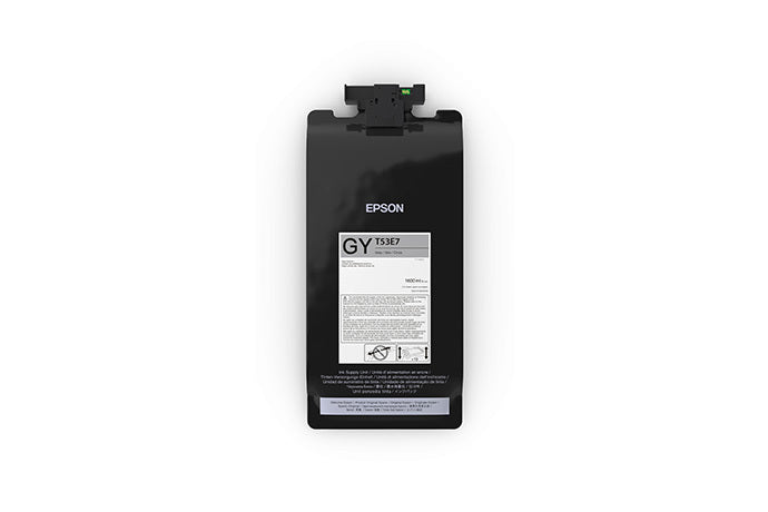 Bolsa de Tinta Epson UltraChrome PRO6 Cinza 1,6 L (T53E720)