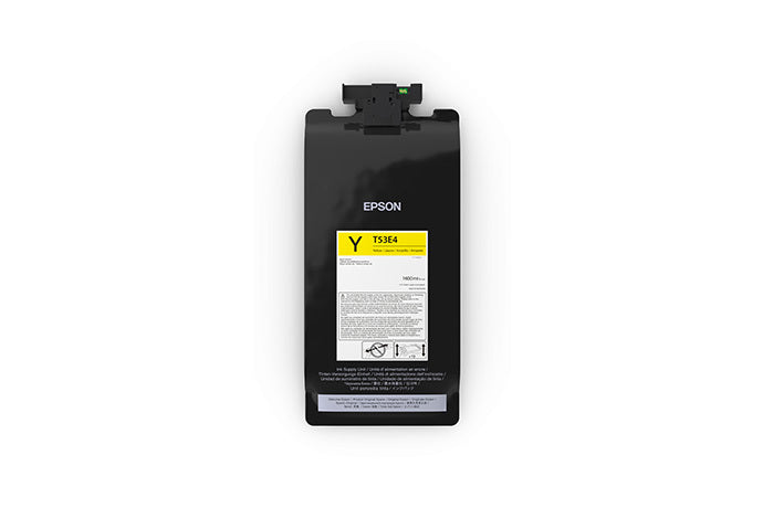 Bolsa de Tinta Epson UltraChrome PRO6 Amarelo 1,6 L (T53E420)