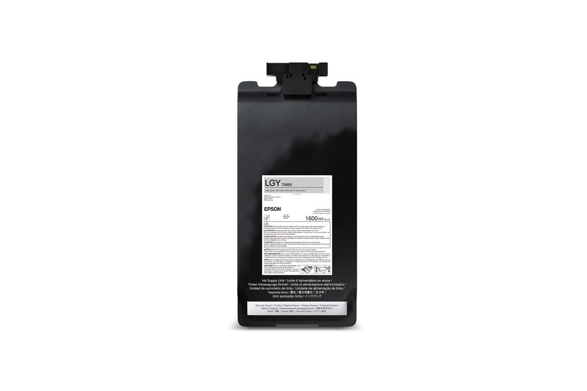 Bolsa de Tinta Epson UltraChrome PRO12 Cinza Claro 1,6 L (T56E920)