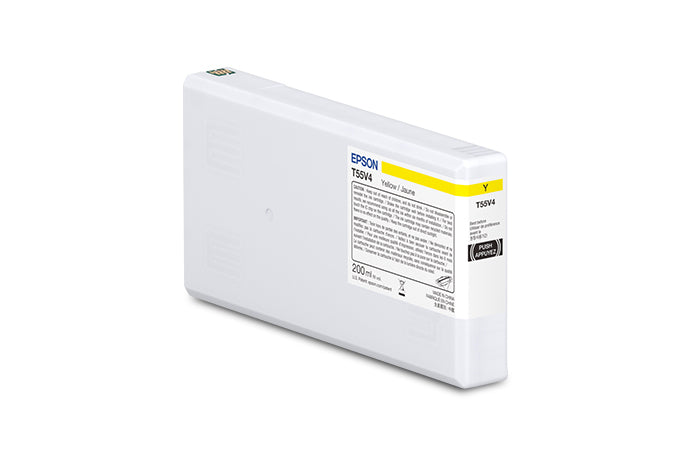 Cartucho de Tinta Epson UltraChrome PRO Amarelo 200 ml (T55V400)
