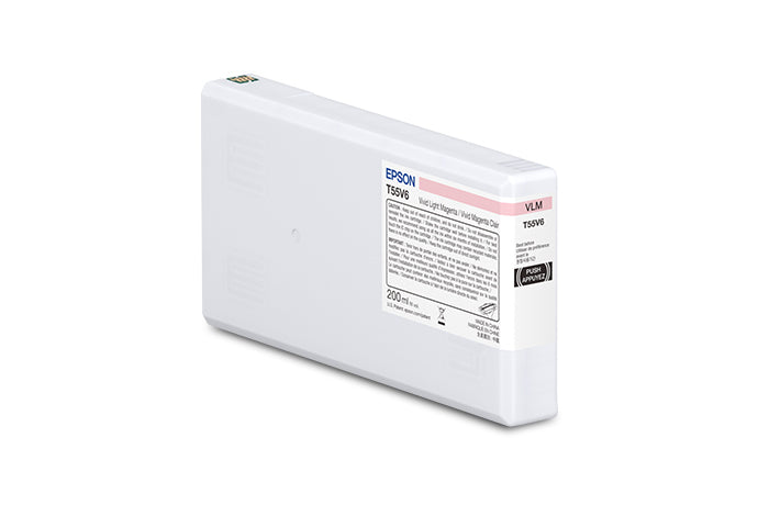 Cartucho de Tinta Epson UltraChrome PRO Magenta Vivo Claro 200 ml (T55V600)