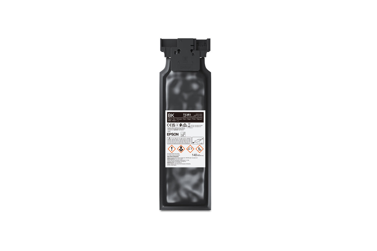 Cartucho de Tinta Epson UltraChrome UV Preto 140 ml (T53R120)