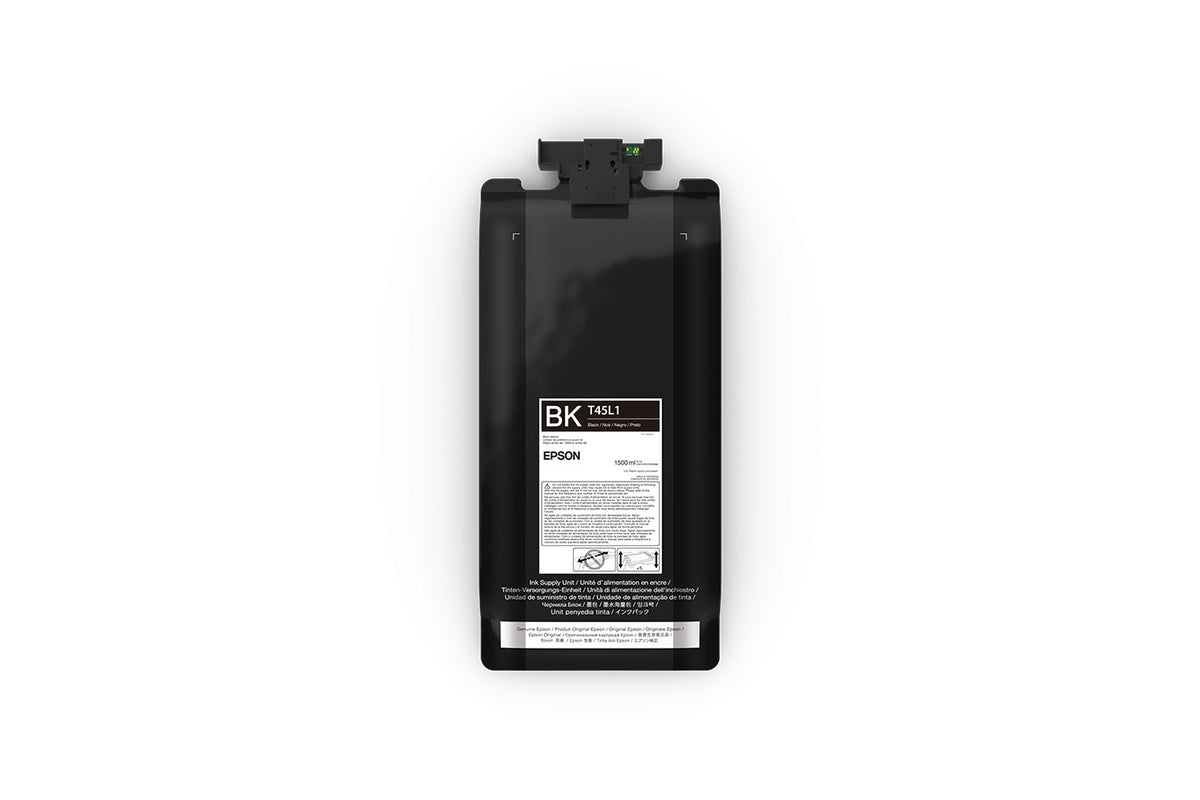 Bolsa de Tinta Epson UltraChrome GS3 Preto 1500 ml (T45L120)
