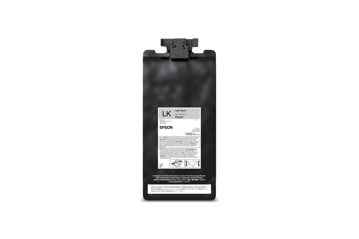 Tinta Epson UltraChrome GS3 Preto Light 1500 ml (T51U720)