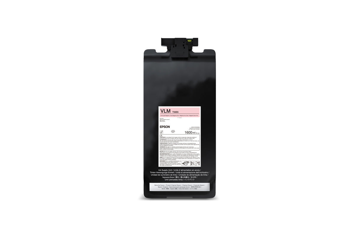 Bolsa de Tinta Epson UltraChrome PRO12 Magenta Vivo Claro 1,6 L (T56E620)