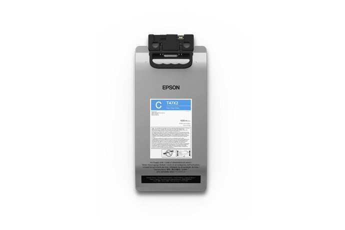 Bolsa de Tinta Epson UltraChrome DG Ciano 1500 ml (T47X22N)