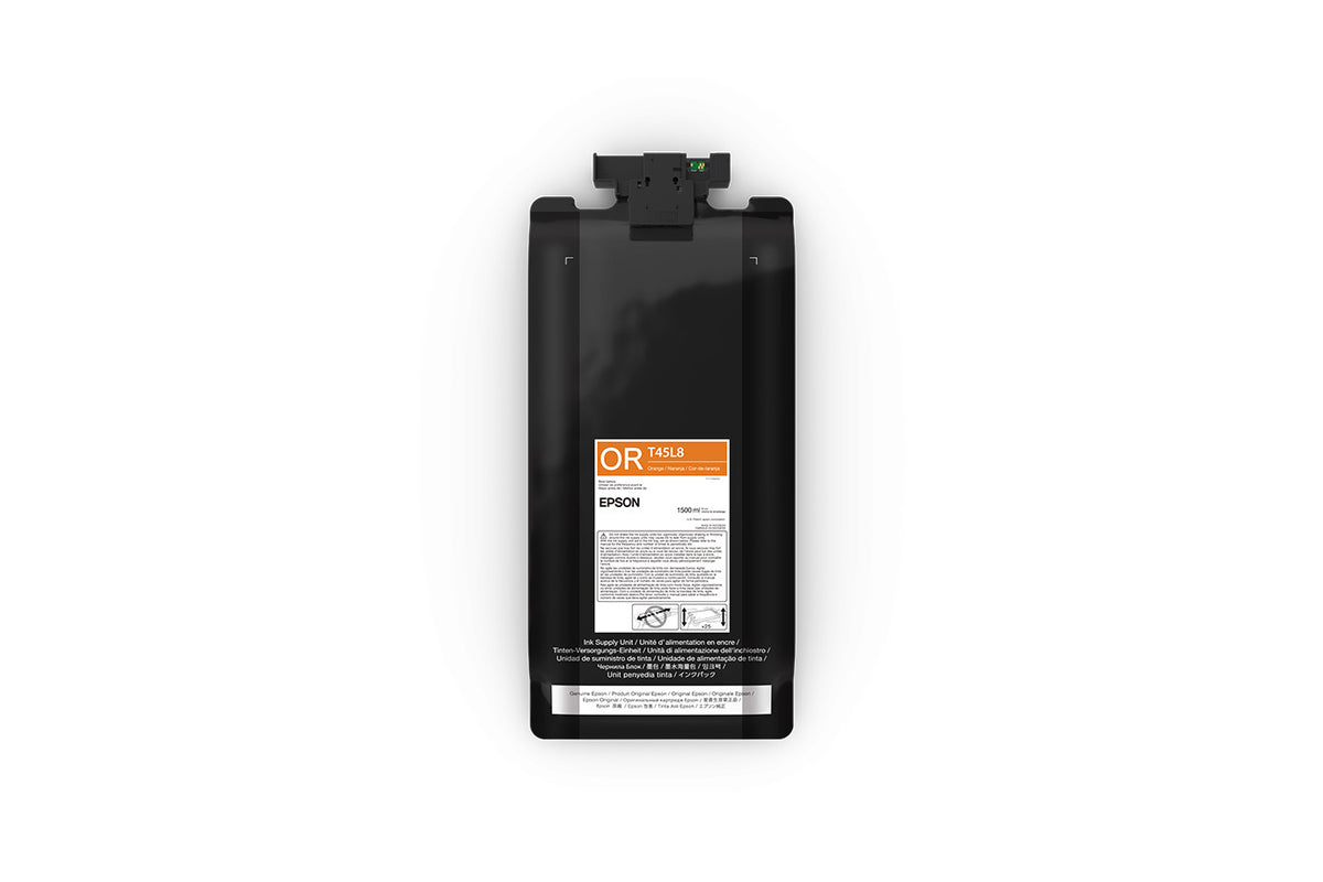 Bolsa de Tinta Epson UltraChrome GS3 Laranja 1500 ml (T45L820)